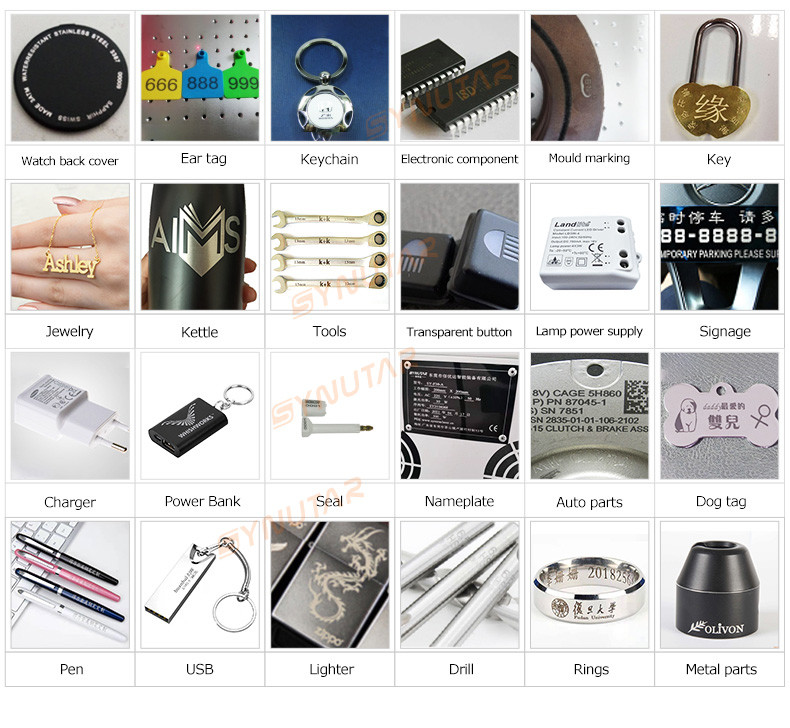 Metal Portable Handheld Laser Marker 100W Laser Fiber Marking Machine
