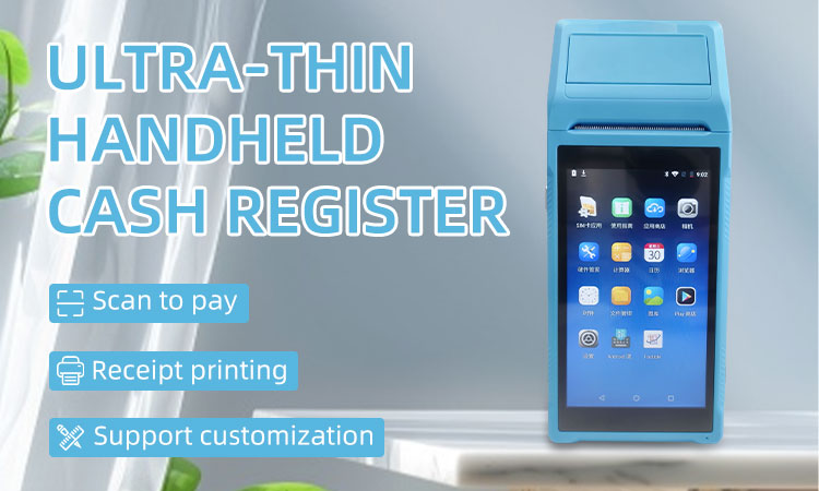 Stocked Handheld Android Pda with Barcode Scanner Fingerprint Reader and Thermal Printer