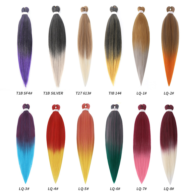Synthetic Tinsel Glowing Jumbo Braiding Hair Vendors For OEM ODM In Over c