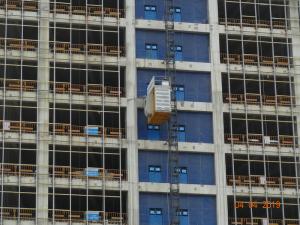 China Modular Q345B Cool Roll Steel Plate 450m Construction Site Lift wholesale