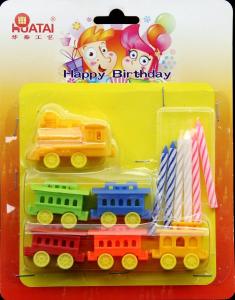 China 0.5cm*6cm Spiral Birthday Candles wholesale