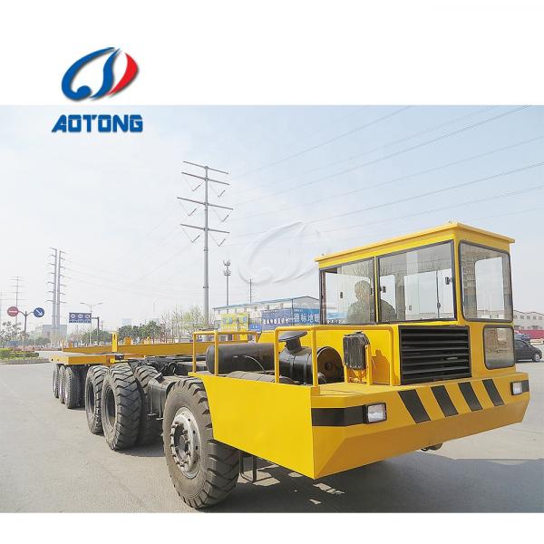 Transport Dolly Trailer for 100-250 Tons Steel Tubes Overall Dimension 7030*550*630