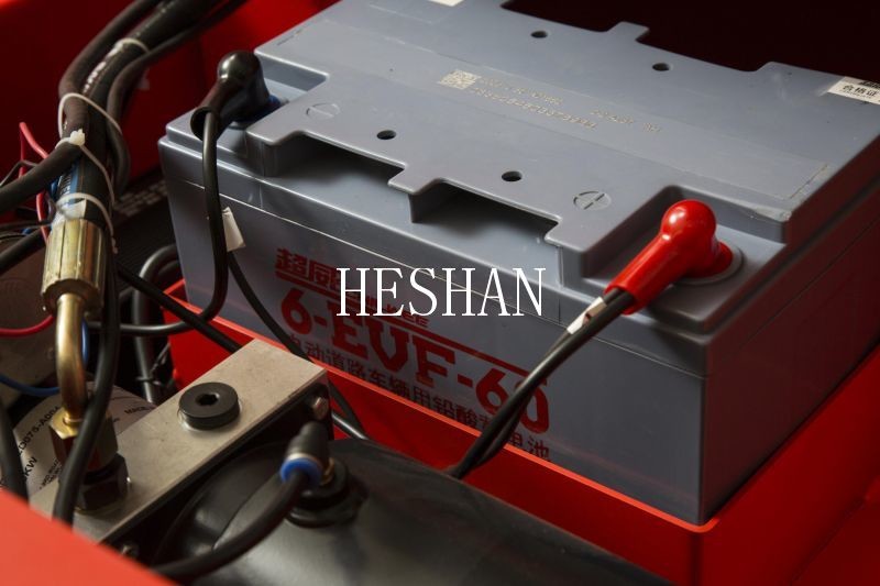 Narrow Aisle Hydraulic Portable Scissor Lift Platform 4.8M 300kg Load Capacity