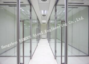 China Aluminum Frame Sliding Double Glass Facade Doors For CBD Office or Exhibition Showroom wholesale