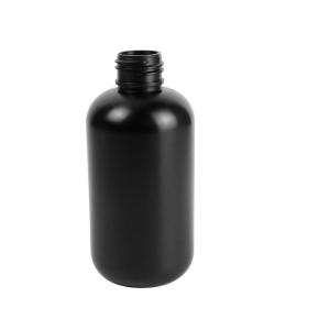 China 180ml 24/410 HDPE White Boston Round Bottles Skin Personal Care Bottle 30% PCR wholesale