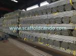 OD48.3mm, 60mm hot dip galvanized scaffolding steel pipe, GI tube BS1139,