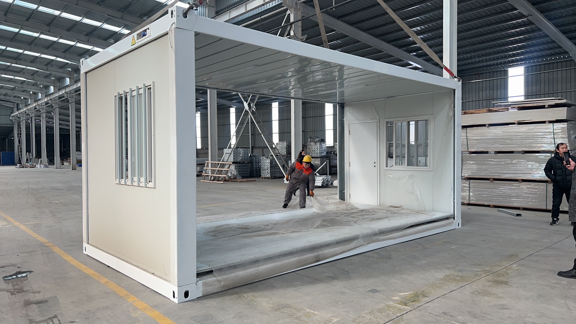 Customized Color Fire-Proof Folding Container House with Multi-function