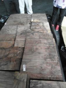 China Natural Walnut Burl Wood Veneer For Top Grade Furniture wholesale