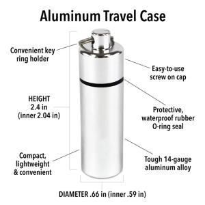 China Earphone Aluminum Carrying Case Earphones Headset Parts Earplugs Cases wholesale