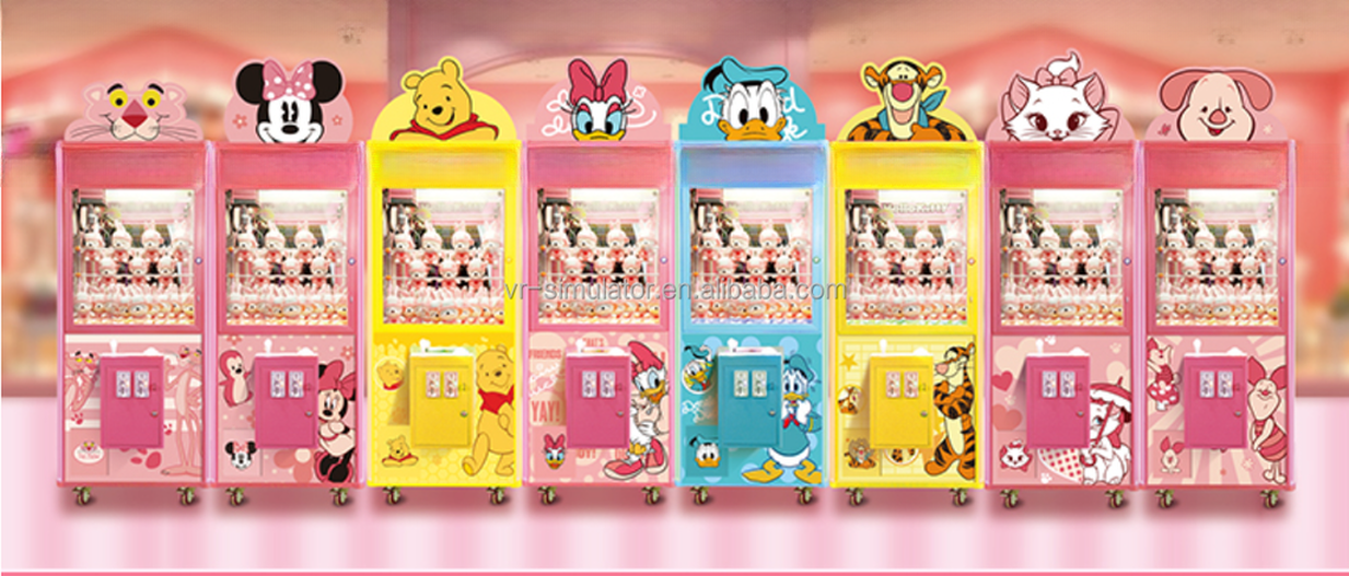 Guangzhou supplier video game vending arcade simulator toy claw game machines for sales