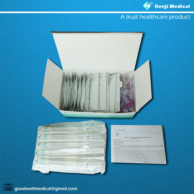 Non Prescription Home Antigen Covid Test Kit Class II Instrument