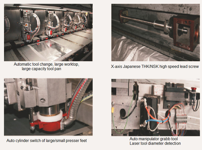 CNC PCB Drilling Machine Multi High Spindle Speed Good Stability With CCD System