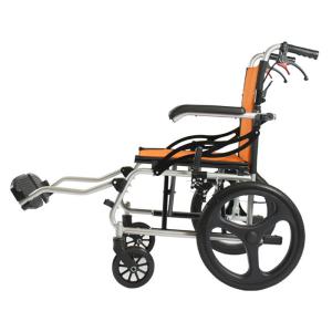 China Aluminium Travel ISO 13485 12.5KG Lightweight Manual Wheelchair wholesale