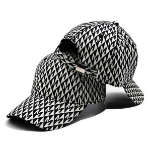 China Customized Flat Embroidery Golf Hat Snapback Nylon Webbing Metal Buckle wholesale