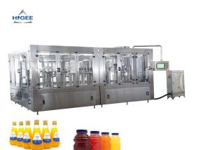 China Juice Water Beverage Soft Drink Packaging Machine , PET Liquid Bottle Filling Machine wholesale