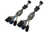 PVC Black 100mm Automotive Wire Harness Assembly