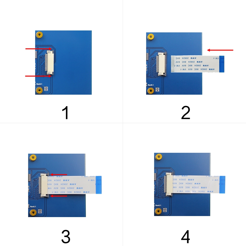 5.0 Inch Raspberry Pi Module 800*480 MIPI IPS TFT DSI Multi Touch LCD Module