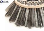Steel Sweeper Broom Brushes Rotary Roller Customized Thickness Wear Resistant