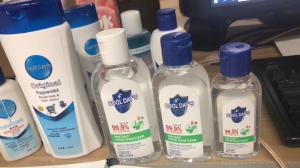 China Transparent Instant Hand Sanitizer Waterless Hand Gel 50ml 80ml 110ml wholesale