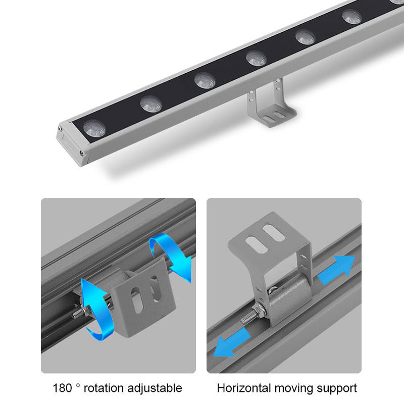 Stage 110V Wall Washer Outdoor LED Project Light Bar Wall Wash Lighting For Artwork