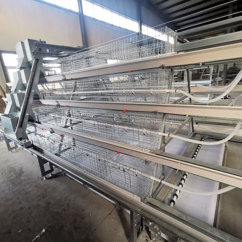 Farm Wire Mesh Baby Chick Cage Eggs Collecting Manure Feeding