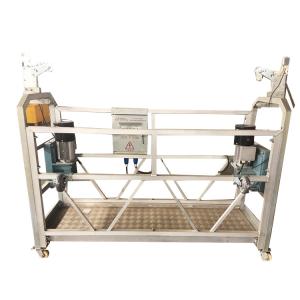 China Aluminum ZLP630 6 meters counter weight building cleaning cradle for sale wholesale
