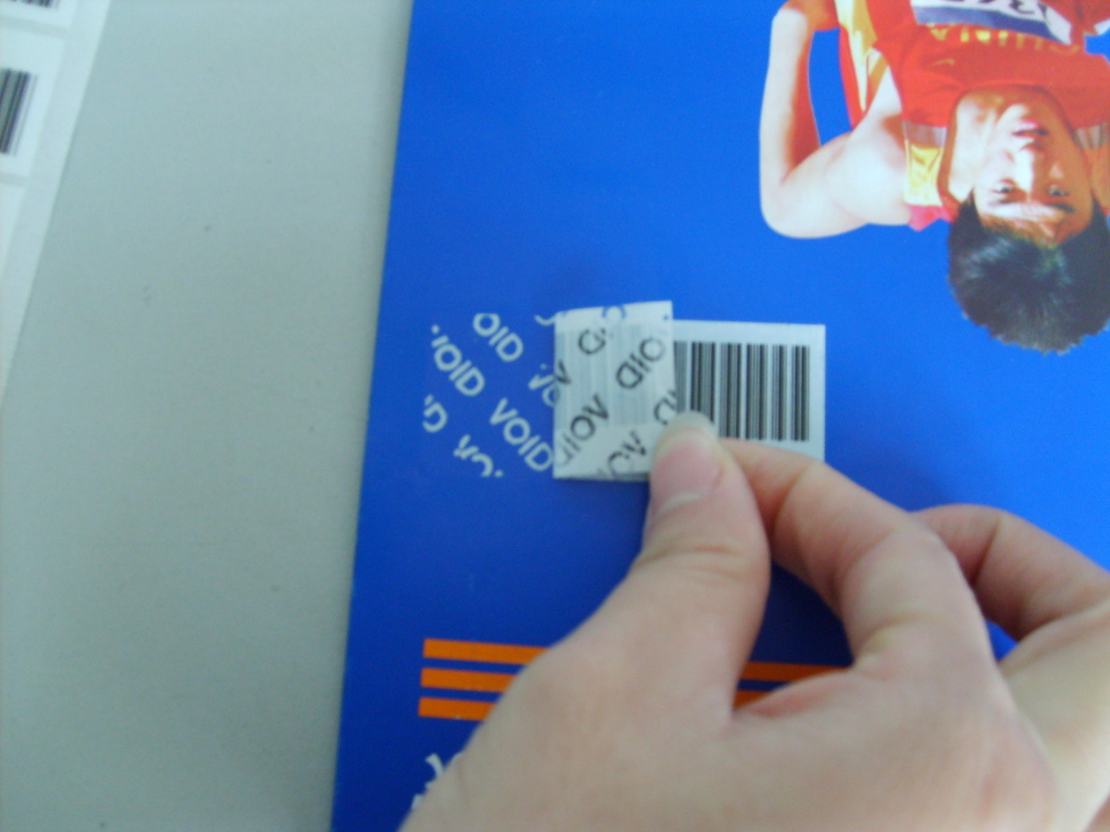 None Transfer Void Open Tamper Evident Seal Packing Security Tape For Food