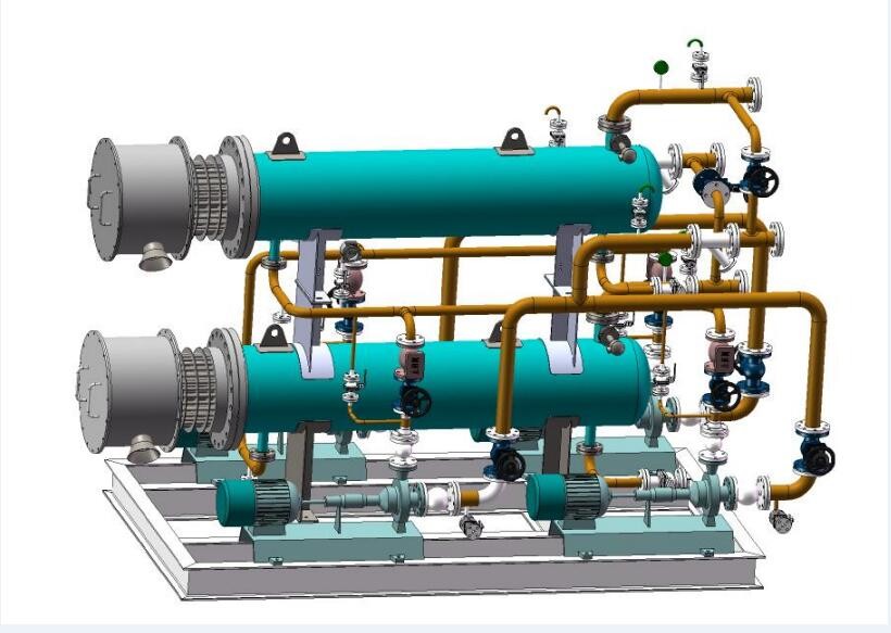 Explosion Proof Electric Thermal Oil Heater UL Certification For Industrial