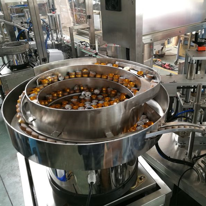220V/380V 50HZ Voltage Speed Full Automatic Glass Ampoule Bottle Filling Capping Machine