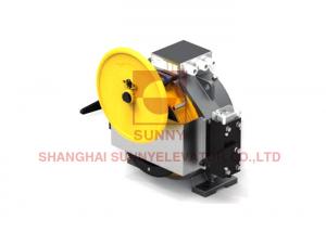 China Steel Belt Type Elevator Gearless Traction Machine Motor Permanent Magnet Synchronous on sale