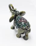 elephant trinket box alloy jewelry box home decoration jewelry box
