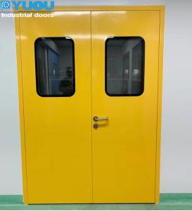 China Metal laboratory door clean room automatic swing doors for hospital wholesale