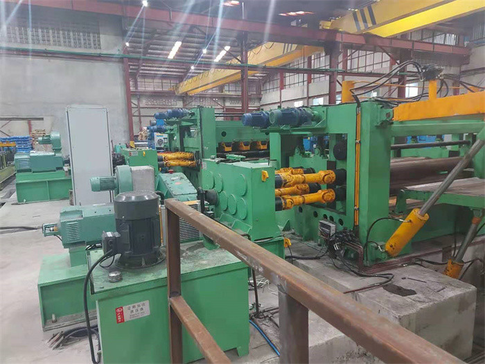 Heavy Gauge Steel Coil HR Black Steel Cut To Length Line Machine
