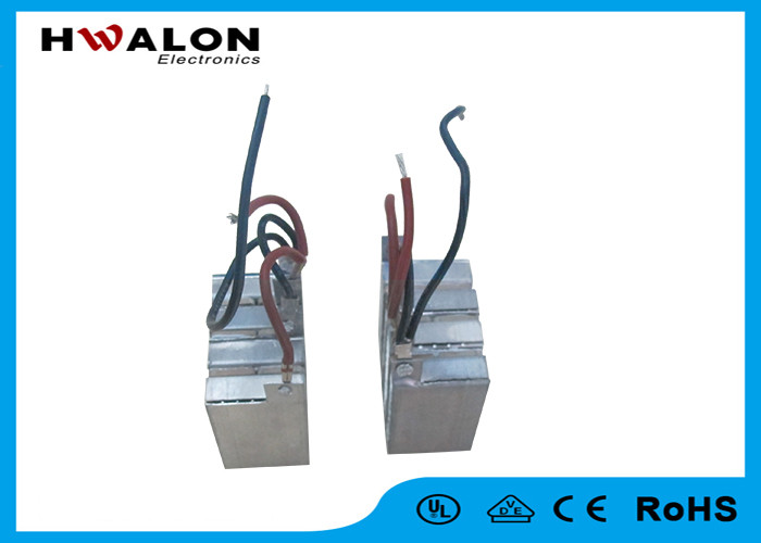 Blue & Red Wire Ceramic Air Heater ptc 240V 48 × 50 × 30mm to Anti - Condensation