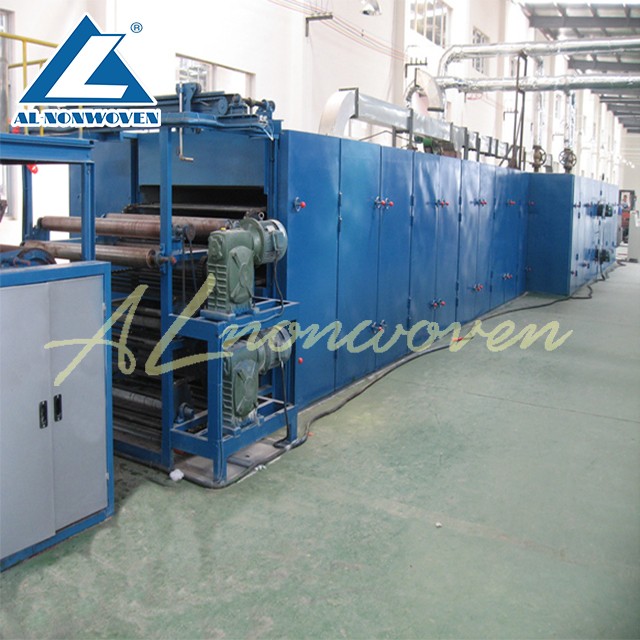 Thermal Bonding Polyester Nonwoven Machine Mattress Oven Wadding Large Capacity