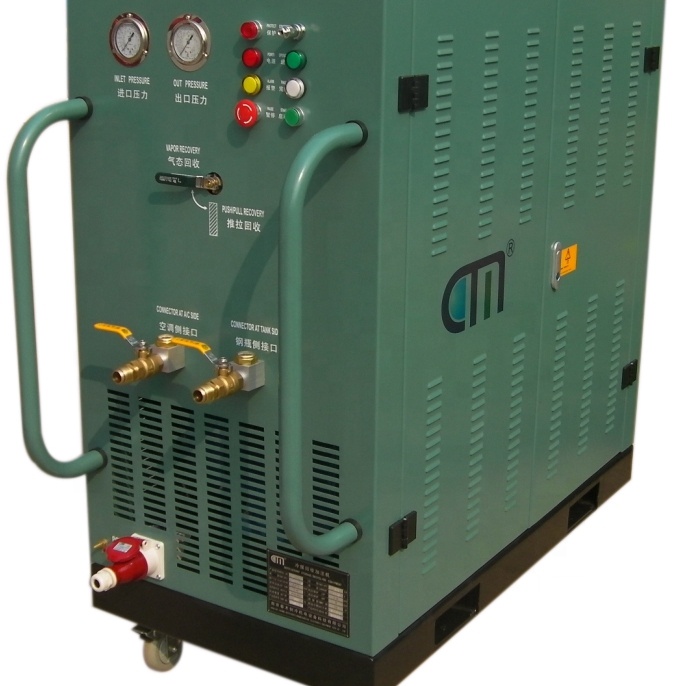 CM8600 Fully Automatic PLC Refrigerant Charging Ac Recharge Machine R134a R410a Charging Station Filling Machine