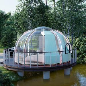 China Custom Fashionable Bubble Tent Hotel 5m Transparent Clear Bubble House wholesale