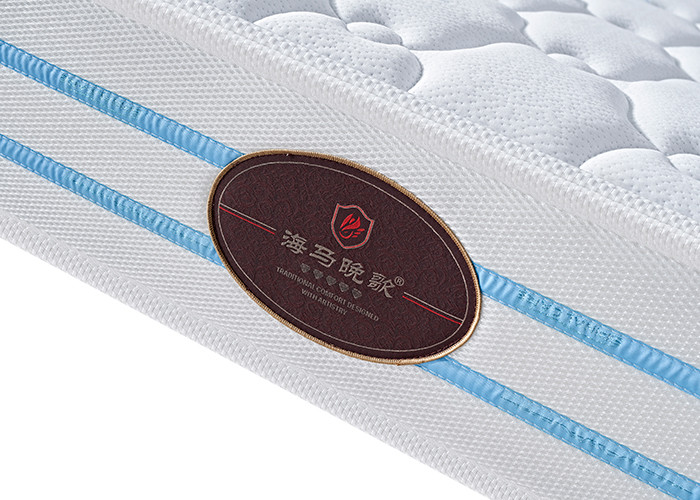Anti Biosis Memory Foam Sprung Mattress , Medium Hardness Hotel Style Bed Mattress
