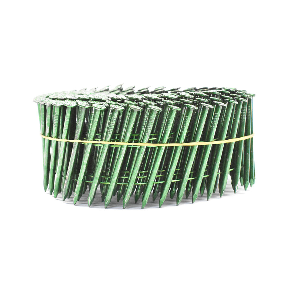 .083''*1-1/4'' Smooth Shank Bright Finish Diamond Point Pallet Coil Nails