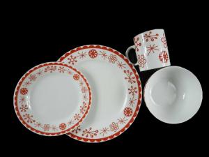 China 16pcs porcelian dinnerware set wholesale