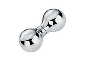 China Ball Shape Shower Cubicle Handles , Eco - Friendly Material Shower Screen Handles wholesale