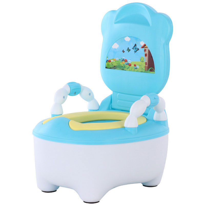Plastic Potties Seats Special Training for Anti Slip Reinforcement of Small Toilets