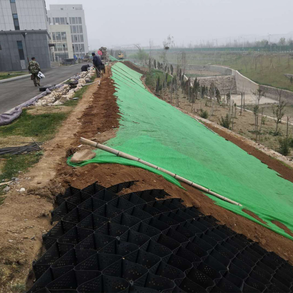 Plastic Stabilization HDPE Geocell Driveway Geocell Anti Deforming