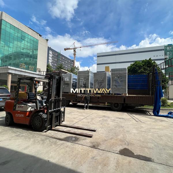 Poly Bag Inserter Robot Bag Case Packer Line Machine Automatic