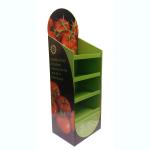 Christmas Promotion Cardboard Display Stand Beer Display Rack For Supermarket
