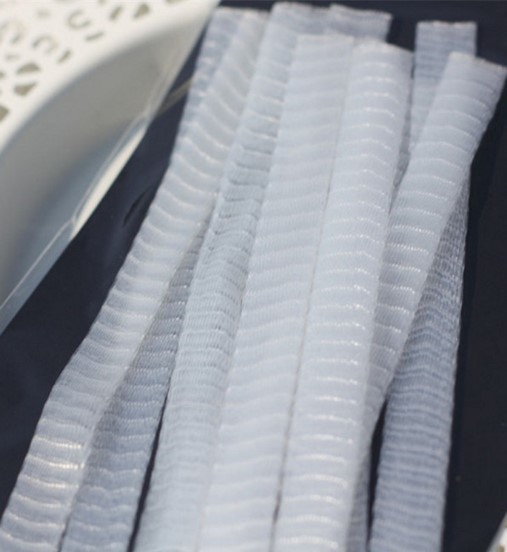 Non - Toxic Protective Mesh Sleeving For Metal Parts / Wine Bottle / Packing Bags