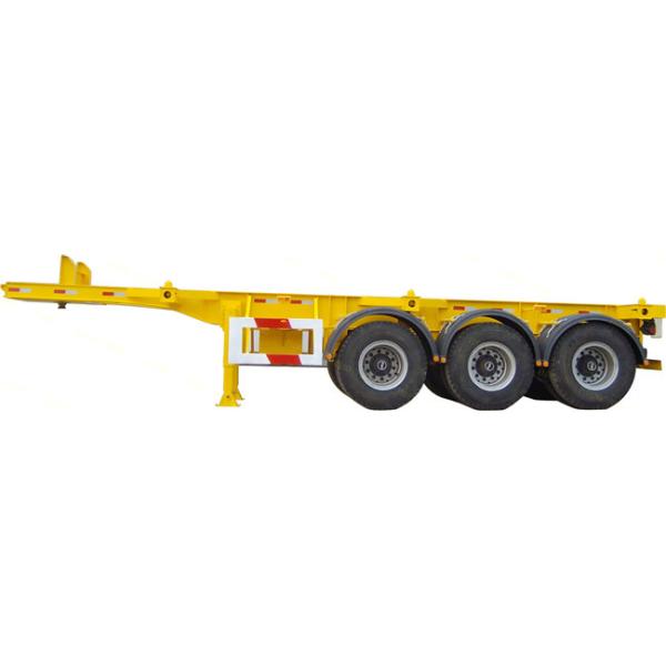 FUWA Axle Steel 40ft Chassis Container Trailer Mechanical Suspension