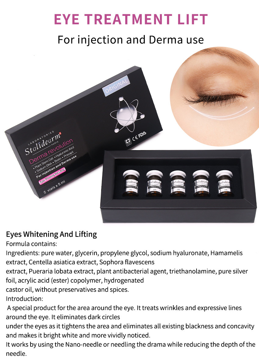 Factory Face Mesotherapy Injection Serum Lightening Moisturizing Anti-aging Whitening Glutathione Lifting Filler