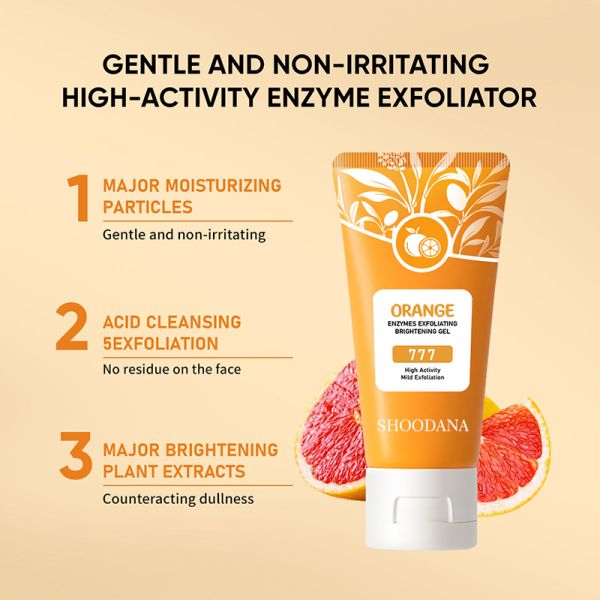 OEM/ODM Moisturizing Exfoliating Whitening Face Cream Cleanser Vitamin C Hyaluronic Acid for Pore Cleaning Acne Blackhead