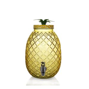 China 3380ml Leakproof Pineapple Shaped Drink Dispenser Unique Design wholesale